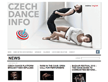 Tablet Screenshot of czechdance.info